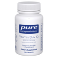 Pure Encapsulaitons Vitamin D3 &amp; K2 image 0
