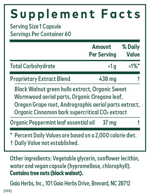 Gaia Herbs Pro Microbiome Cleanse image 1