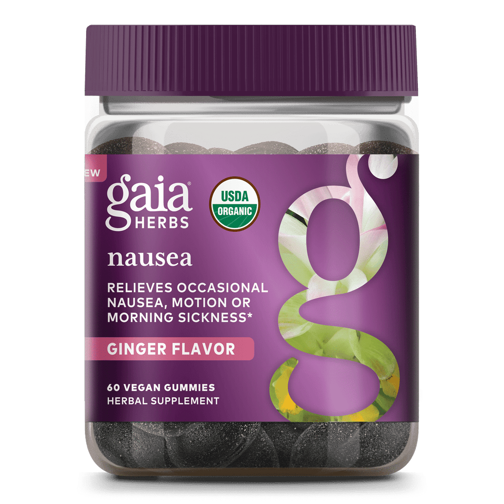 Gaia Herbs Nausea Gummies - 60 Count image 0