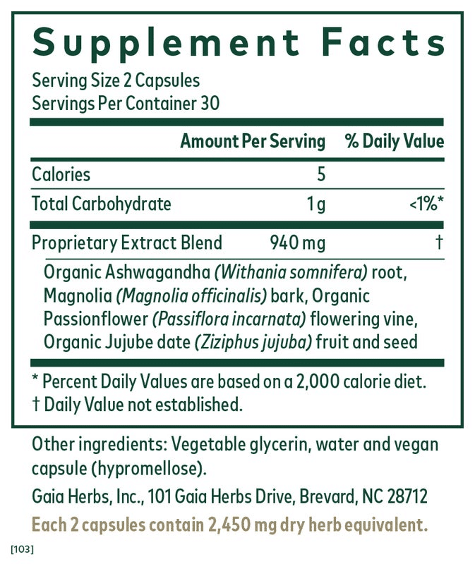 Gaia Herbs Pro Sleep Maintenance image 1