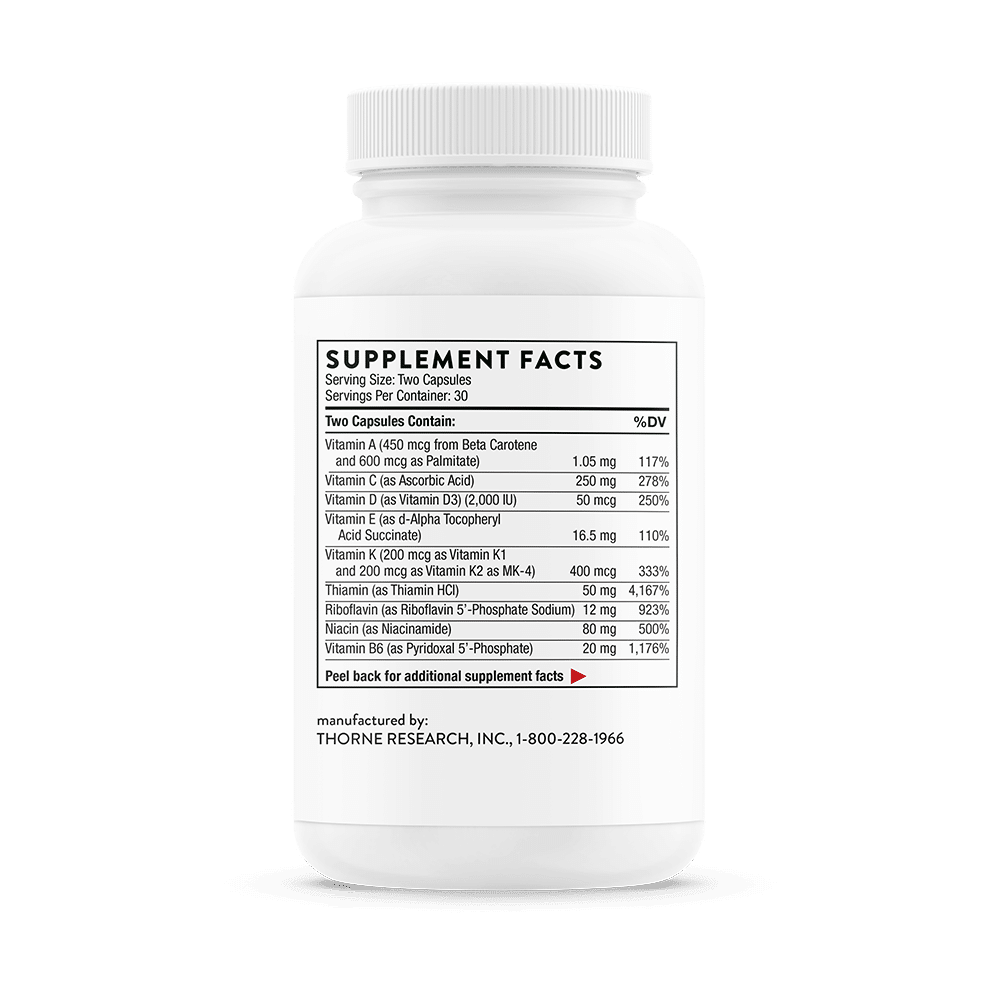 Thorne Basic Nutrients 2/Day - NSF Certified image 5