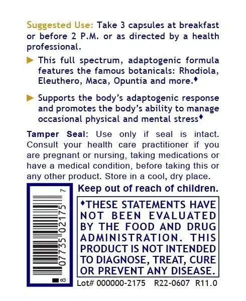 Premier Research Labs Adaptogen-R3™