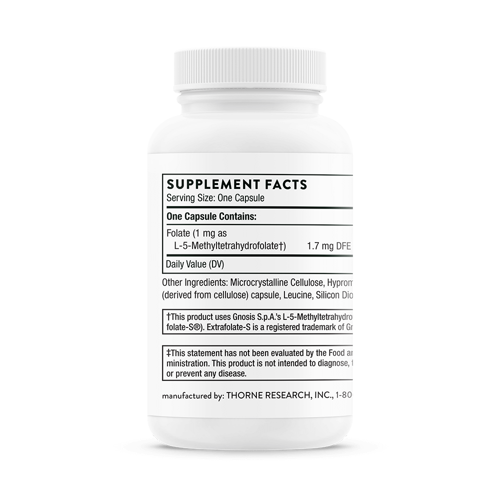 Thorne 5-MTHF 1 mg image 5