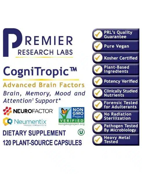 Premier Research Labs CogniTropic™ image 1