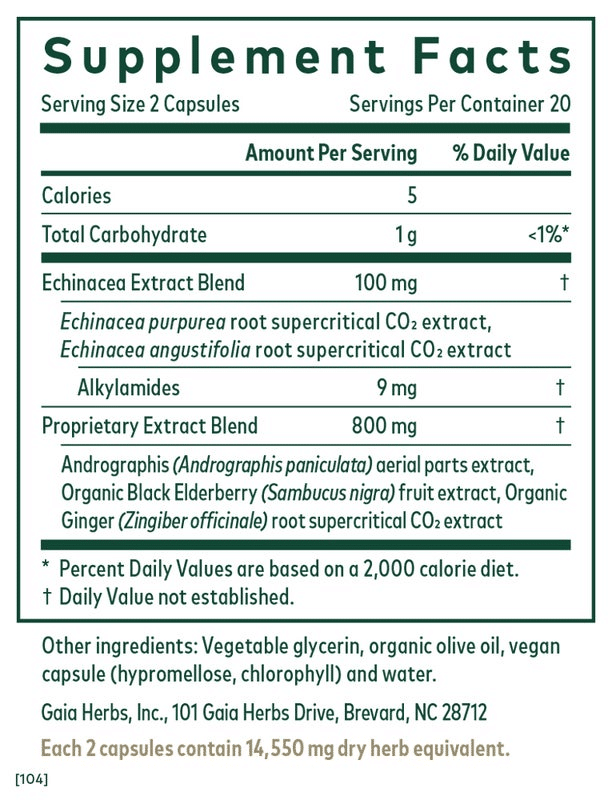 Gaia Herbs Pro Immune Activator image 1
