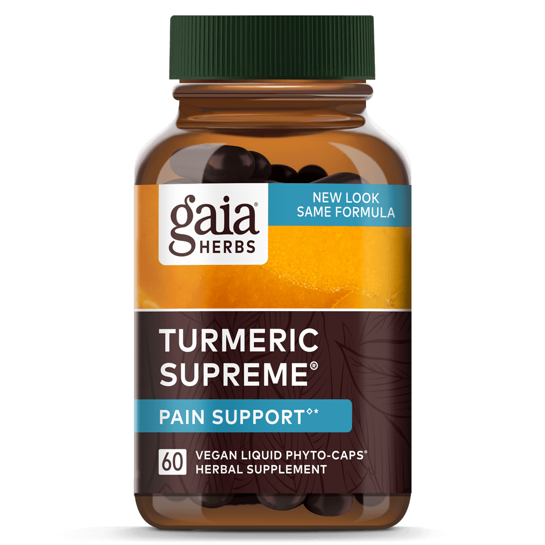 Gaia Herbs Turmeric Supreme® Pain - 60 ct image 0