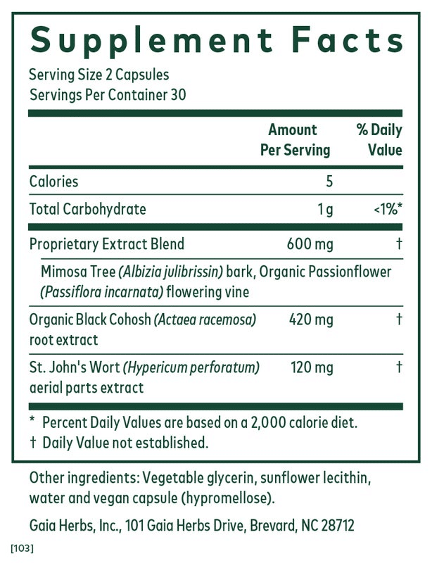 Gaia Herbs Pro Female Hormone Formula PM image 1
