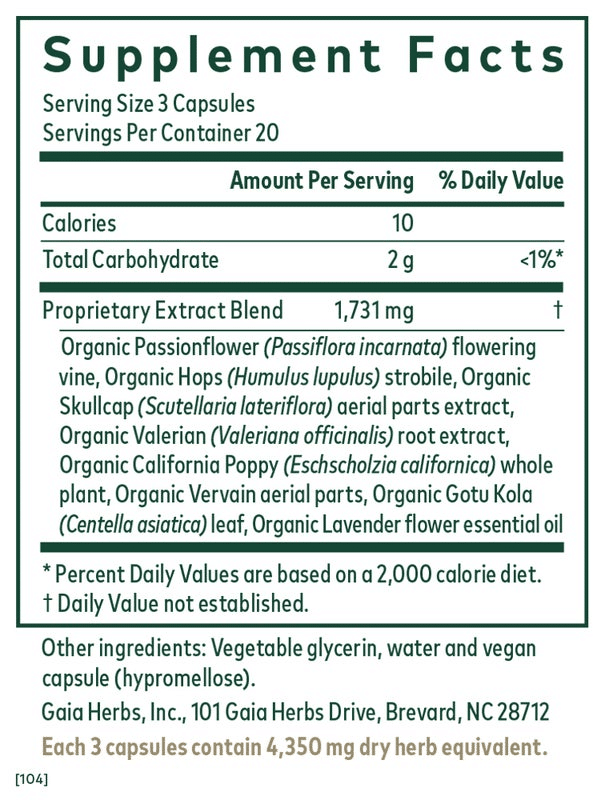 Gaia Herbs Pro Sleep Formula image 1