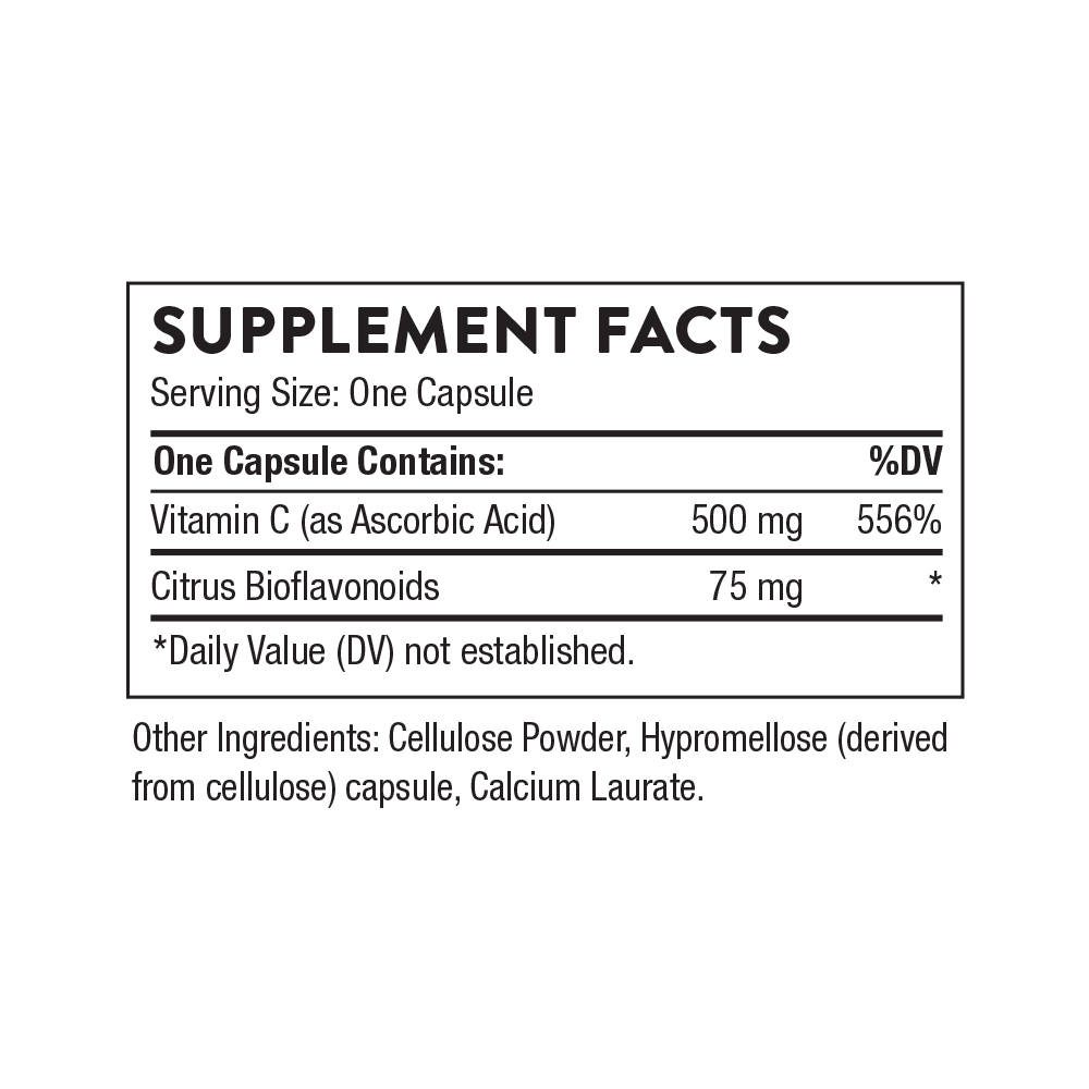 Thorne Vitamin C with Flavonoids image 2