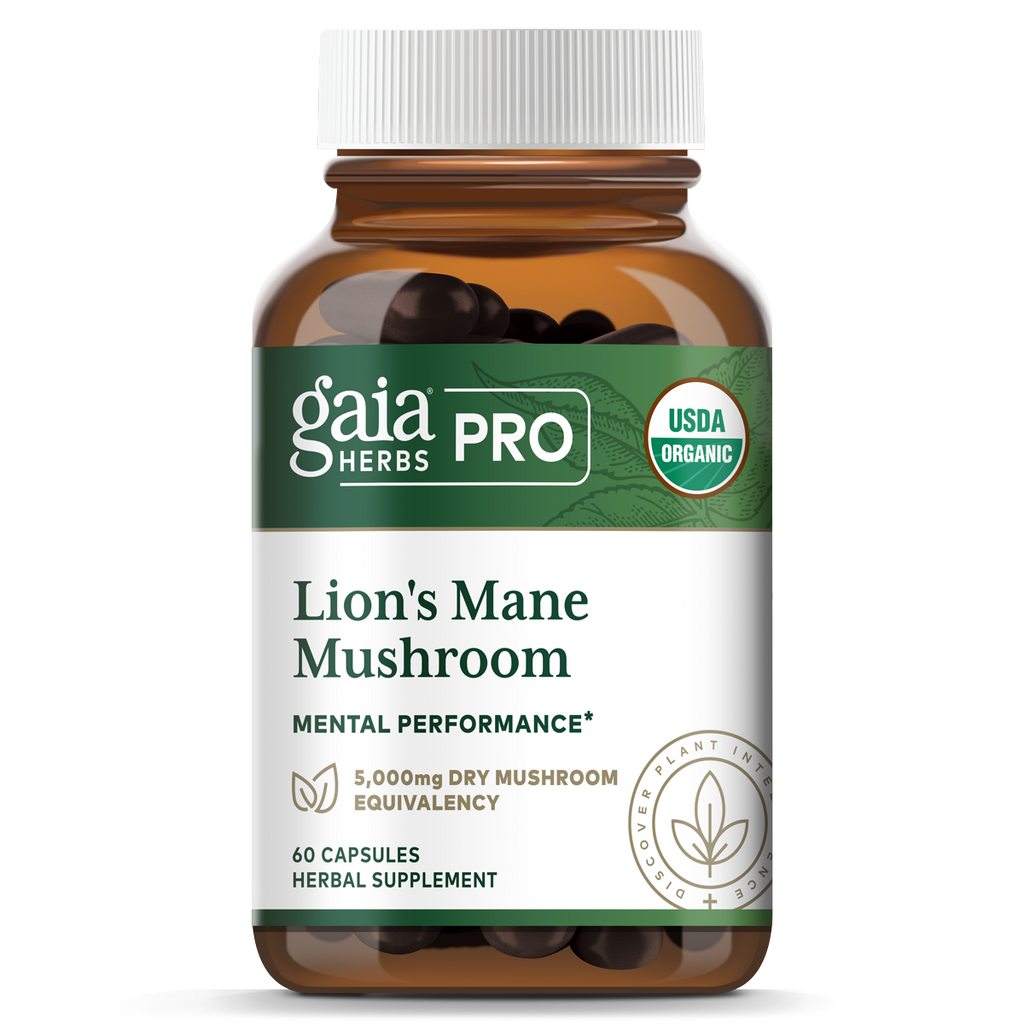 Gaia Herbs Pro Lion's Mane Mushroom image 0