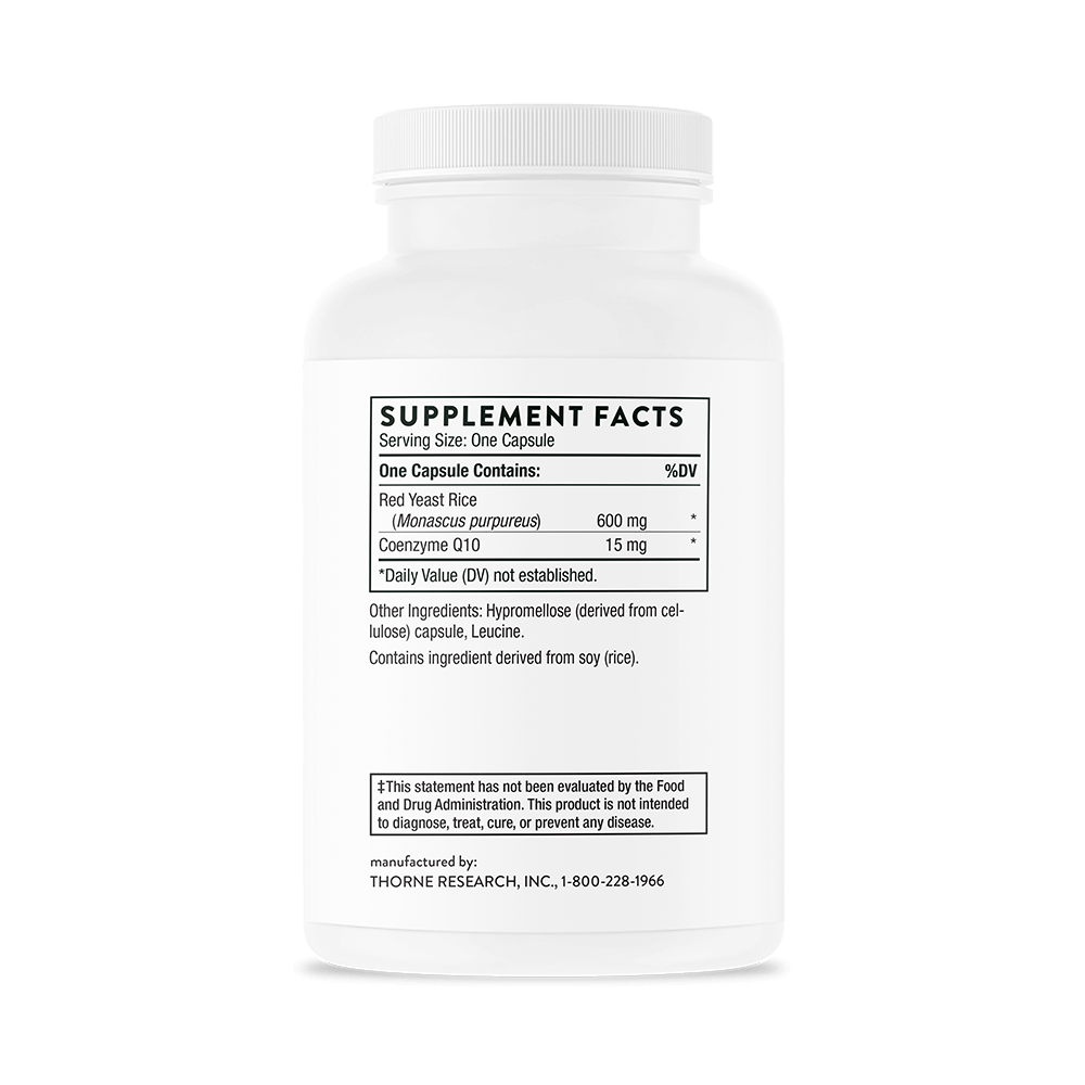 Thorne Red Yeast Rice + CoQ10 image 4