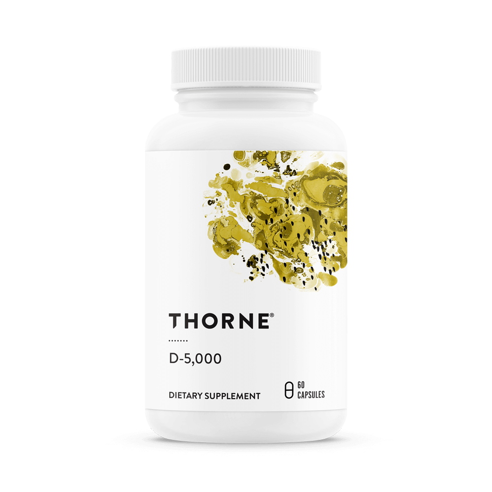 Thorne Vitamin D-5,000 - NSF Certified for Sport image 0