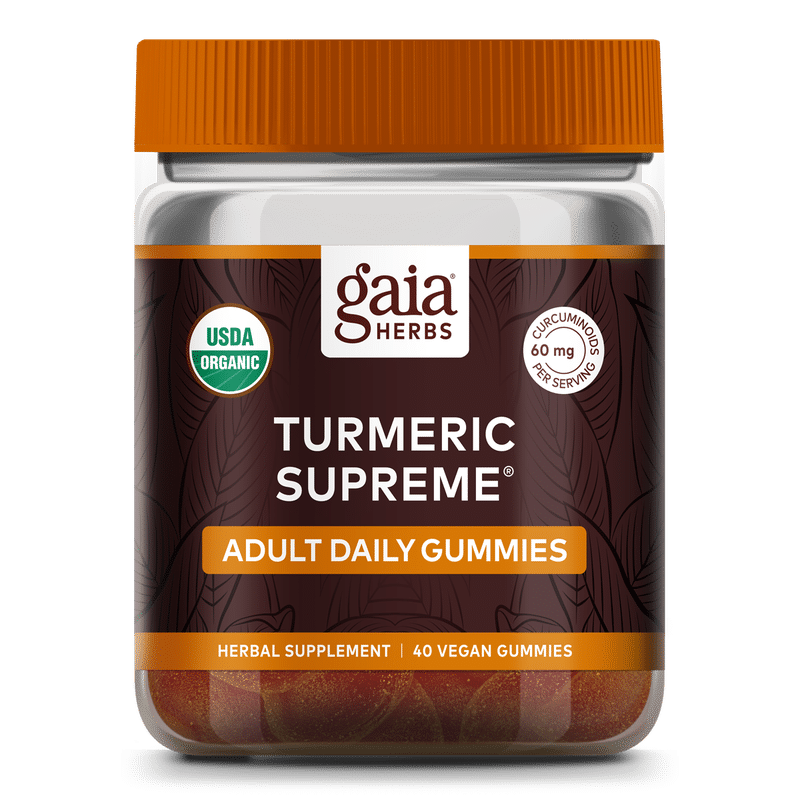 Gaia Herbs Turmeric Supreme® Adult Daily Gummies