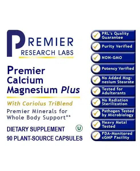 Premier Research Labs Premier Calcium Magnesium Plus image 1