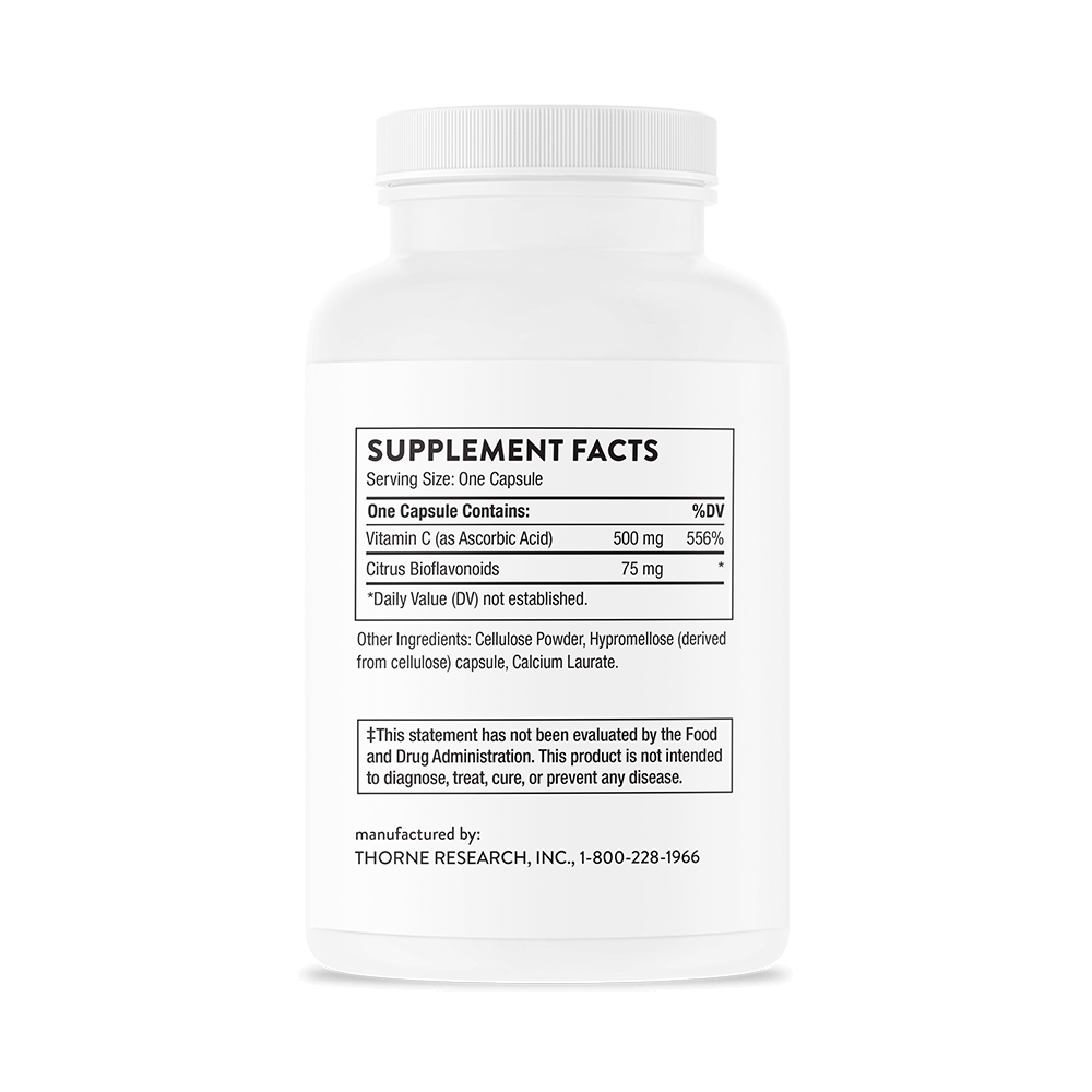 Thorne Vitamin C with Flavonoids image 4