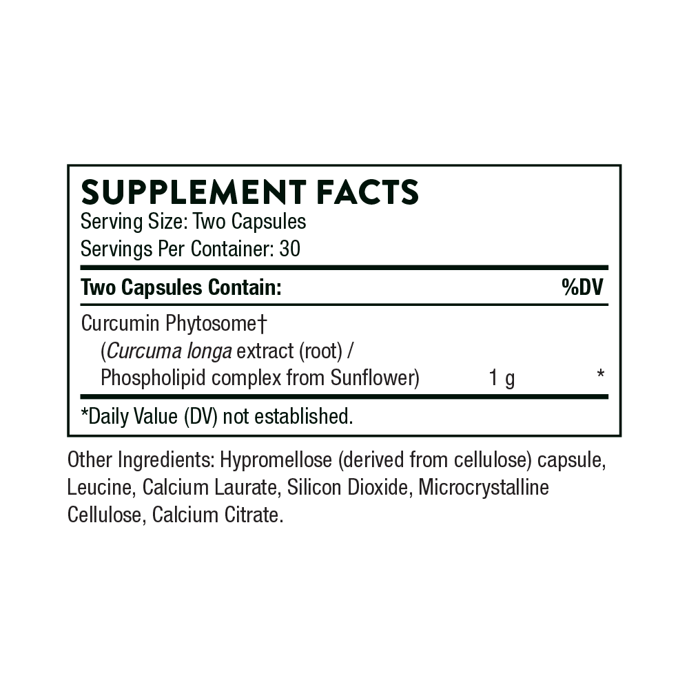 Thorne Curcumin Phytosome (formerly Meriva) image 2