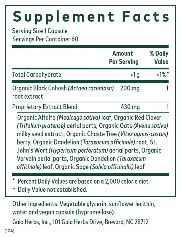 Gaia Herbs Pro Female Support Formula image 1