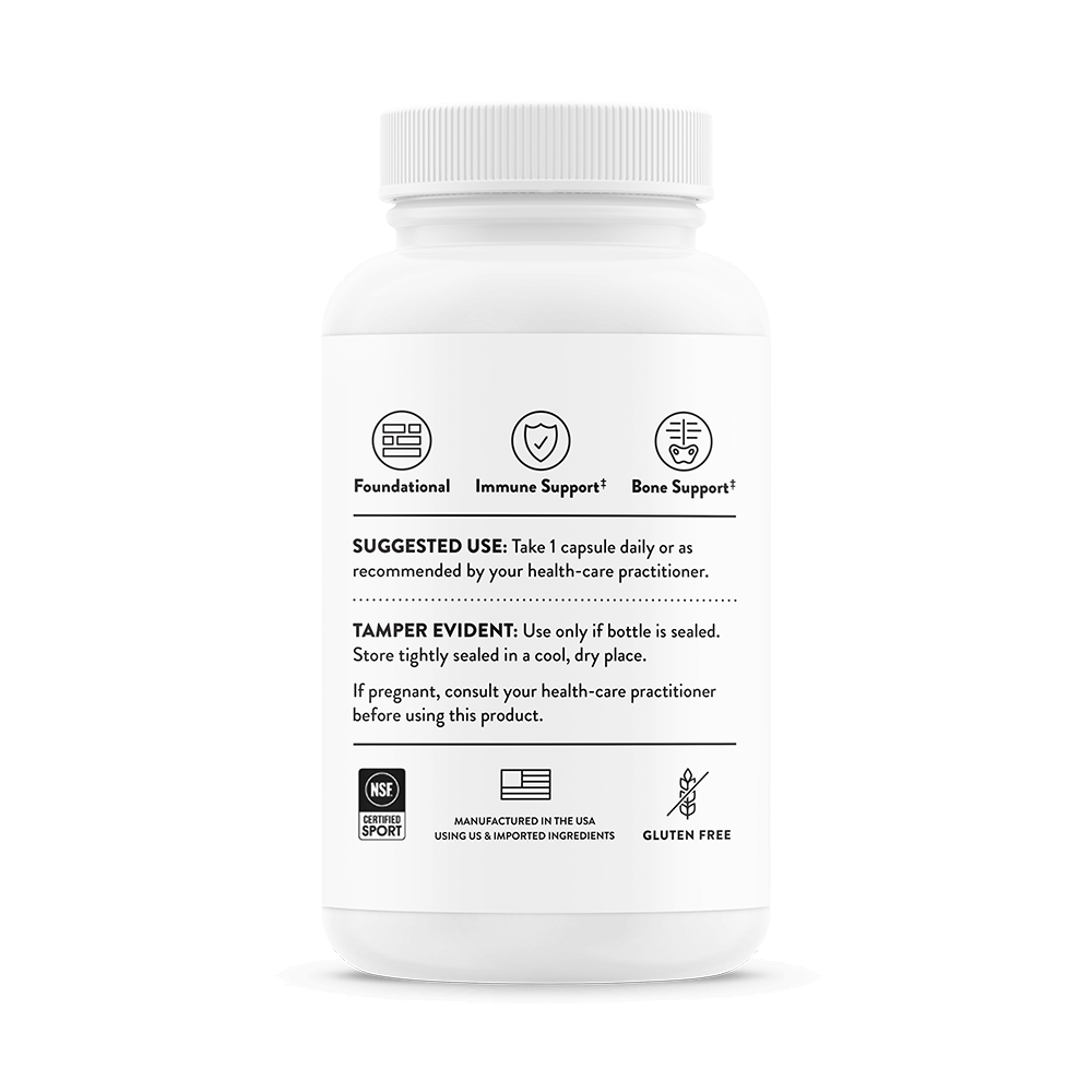 Thorne Vitamin D-5,000 - NSF Certified for Sport image 3